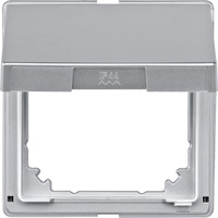 Merten Zwischenring Aquadesign mit Klappdeckel, Befestigung/Montage aluminium, Retail