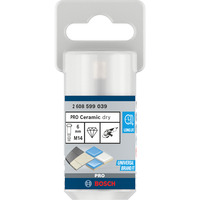Bosch PRO Ceramic dry Bohrkrone, Ø 6mm, Bohrer für Winkelschleifer
