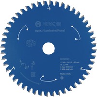 Bosch Professional Kreissägeblatt Expert for Laminated Panel, Ø 160mm, 48Z Bohrung 20mm, für Akku-Handkreissägen