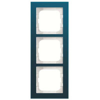 Busch-Jaeger Abdeckrahmen 3-fach, Abdeckung blau, Retail