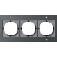 Gira Abdeckrahmen dreifach TX 44, Abdeckung anthrazit, Retail