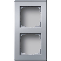 Gira Gehäuse zweifach Aluminium aluminium, Retail