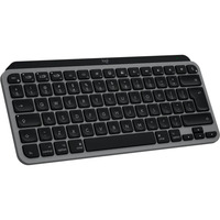 Logitech MX Keys Mini für Mac, Tastatur grau/schwarz, DE-Layout, Metallgehäuse, kompatibel mit Apple macOS, iPad OS
