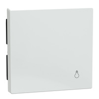 Merten Wippe Licht Wechselschalter Kreuzschalter Taster Einsatz weiß (glänzend), Retail