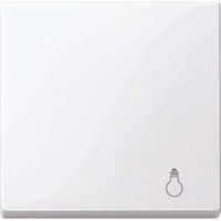 Merten Wippe Licht Wechselschalter Kreuzschalter Taster Einsatz weiß (glänzend), Retail