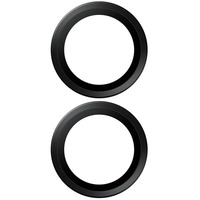 PanzerGlass Hoops Kameraschutz, Schutzfolie schwarz, iPhone 17 / 16 / 16 Plus