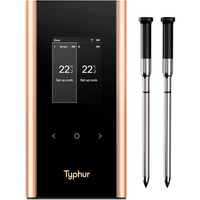 Typhur Sync Gold Dual, Thermometer schwarz, inkl. 2 Sonden