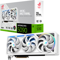 ASUS GeForce RTX 5090 ROG ASTRAL GAMING OC WHITE, Grafikkarte weiß, DLSS 4, 3x DisplayPort, 2x HDMI 2.1