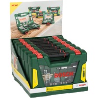 Bosch Heimwerken & Garten V-Line TIN Bohrer- / Bit-Set, 91-teilig, Bohrer- & Bit-Satz grün
