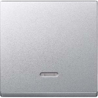 Merten Wippe Kontrollfenster Aluminium für Schalter- und Taster-Einsatz, Typ 431060 aluminium, Retail