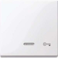 Merten Wippe Kontrollfenster Aufdruck Schlüssel weiß (glänzend), Retail