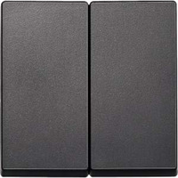 Merten Wippe zweiteilig für Serien-, Doppelwechselschalter- und Doppeltaster-Einsatz anthrazit, Retail