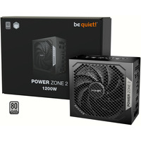 be quiet! POWER ZONE 2 1200W, PC-Netzteil schwarz, 1x 12 Pin High Power GPU, 3x PCIe, 1200 Watt