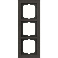 Busch-Jaeger Abdeckrahmen 3-fach, Abdeckung grau, Retail