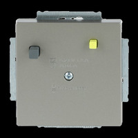 Busch-Jaeger Fehlerstromschutzschalter Unterputz Einsatz 3151 UC-866, Steckdose edelstahl, Retail