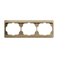 Busch-Jaeger Rahmen dreifach waagerecht alpha 1723 KA-21 bronze, Retail