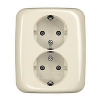 Busch-Jaeger Schutzkontakt-Doppelsteckdose Retail