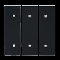 Busch-Jaeger Wippe dreifach Elektroniktaster anthrazit, Retail