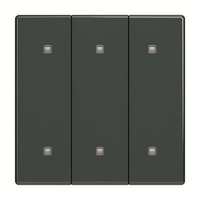 Busch-Jaeger Wippe dreifach Elektroniktaster anthrazit, Retail