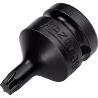 Hazet Kraft-Schraubendreher-Steckschlüsseleinsatz Innen-Sechsrund, 1/2" schwarz, T40