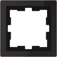 Merten Rahmen 1-fach schwarz (matt), Retail