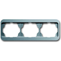 Busch-Jaeger Abdeckrahmen dreifach waagerecht alpha titan, Retail