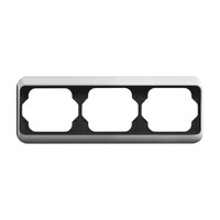 Busch-Jaeger Abdeckrahmen dreifach waagerecht alpha titan, Retail