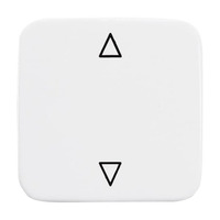 Busch-Jaeger Wippe Jalousietaster zweiteilige Wippe mit Symbol Pfeile weiß, Retail