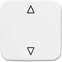 Busch-Jaeger Wippe Jalousietaster zweiteilige Wippe mit Symbol Pfeile weiß, Retail