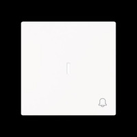 Busch-Jaeger Wippe mit Symbol Klingel weiß, Retail