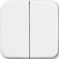 Busch-Jaeger Wippe zweiteilige Ausführung weiß, Retail