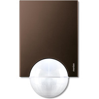 Merten Bewegungsmelder Argus 220 Grad Flächenüberwachung mit Funkmodul MEG5628-3115 dunkelbraun, Retail