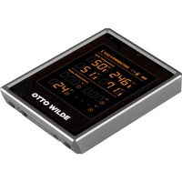 Otto Wilde Grillers G32 GrillBuddy, Bluetooth, Thermometer silber/schwarz, für Gasgrill G32 Connected