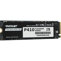 Patriot P410 1 TB, SSD PCIe 4.0 x4, NVMe 1.4, M.2 2280