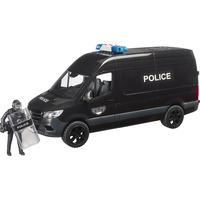 bruder 02685 bworld MB Sprinter Police Special Forces, Modellfahrzeug 
