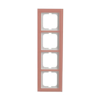 Busch-Jaeger Abdeckrahmen 4-fach rosa, Retail