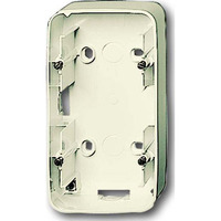 Busch-Jaeger Aufputzgehäuse 2-fach weiß, Retail