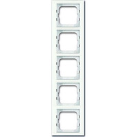 Busch-Jaeger Rahmen fünffach weiß, Retail