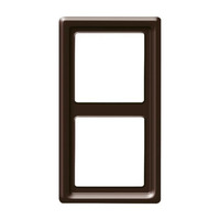 Busch-Jaeger Rahmen zwei-fach braun, Retail