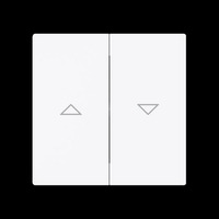 Busch-Jaeger Wippe Jalousie Pfeil auf ab weiß, Retail