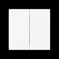 Busch-Jaeger Wippe geschlossen Serienenschalter weiß, Retail