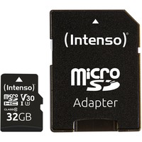 Intenso 32 GB microSDHC, Speicherkarte UHS-I U1, Class 10