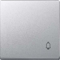 Merten Wippe Klingel Wechsel Schalter Kreuz Schalter Taster Einsatz aluminium, Retail