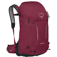 Osprey Hikelite 32 , Rucksack weinrot/schwarz, 30 Liter, Größe S/M