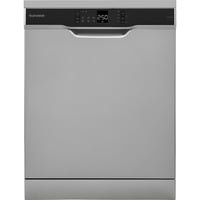 Telefunken GFS6012DI, Spülmaschine silber/schwarz, 60 cm