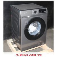 Bomann WA 7185, Waschmaschine titan/schwarz