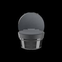 Busch-Jaeger Busch-Wächter Profi 220 Grad Bewegungsmelder Typ 6851/22-135, elektronisch anthrazit, Retail