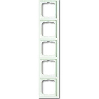 Busch-Jaeger Rahmen fünffach weiß (matt), Retail