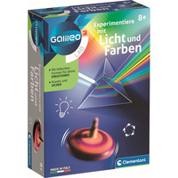 Clementoni Experimentiere mit Licht und Farben, Experimentierkasten 