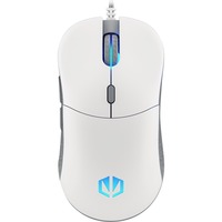 ENDORFY GEM Plus Onyx White, Gaming-Maus weiß/grau